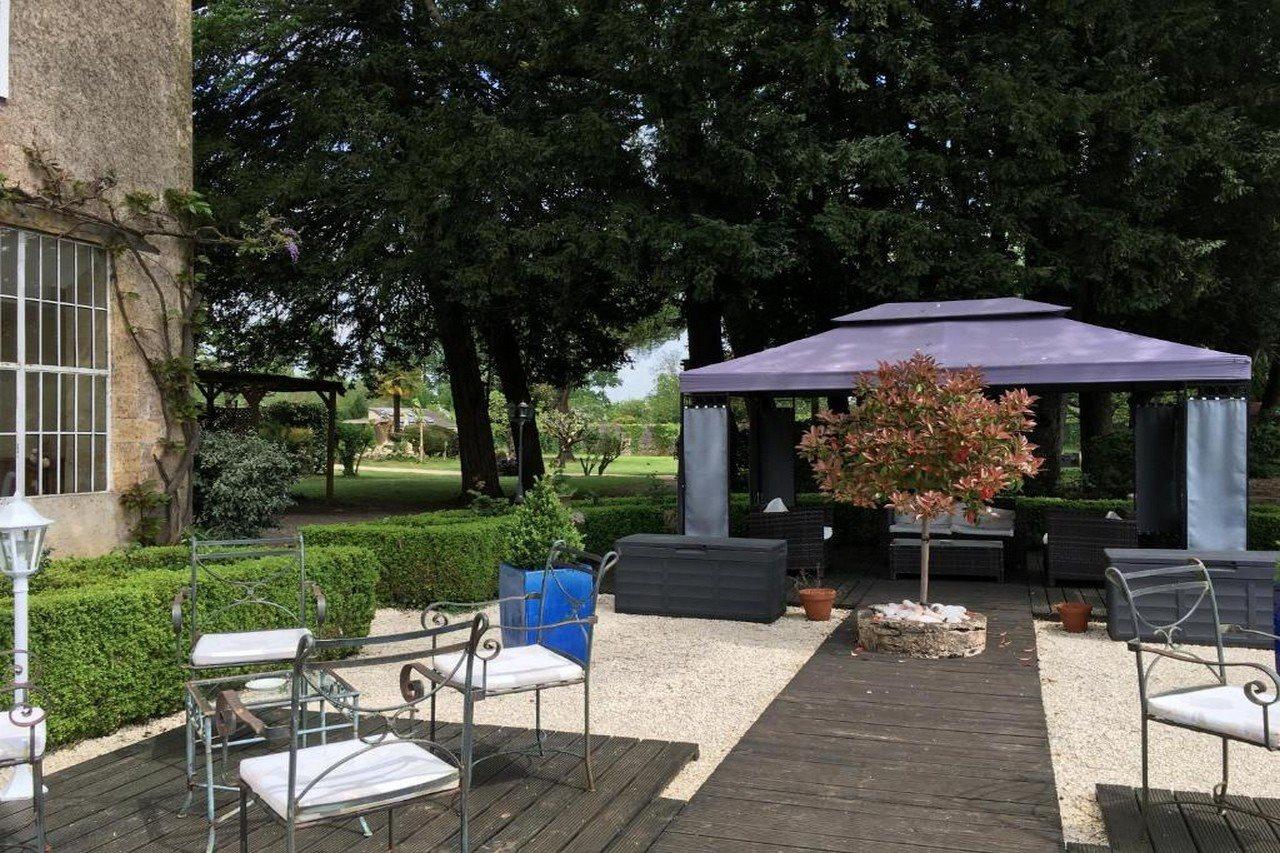 La Roseraie Hotel Restaurant Монтиньяк Экстерьер фото