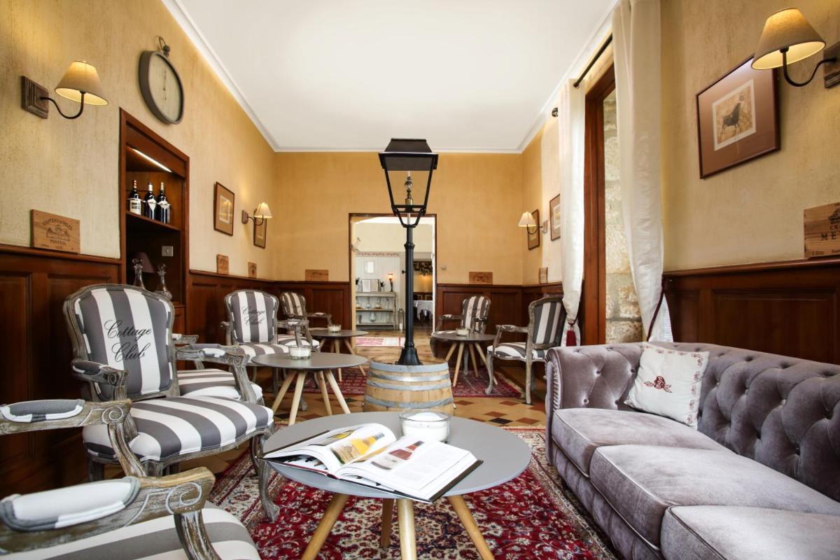 La Roseraie Hotel Restaurant Монтиньяк Экстерьер фото